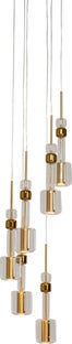 Pendant Lamp Candy Bar Gold Ø44cm – Imagen-1.