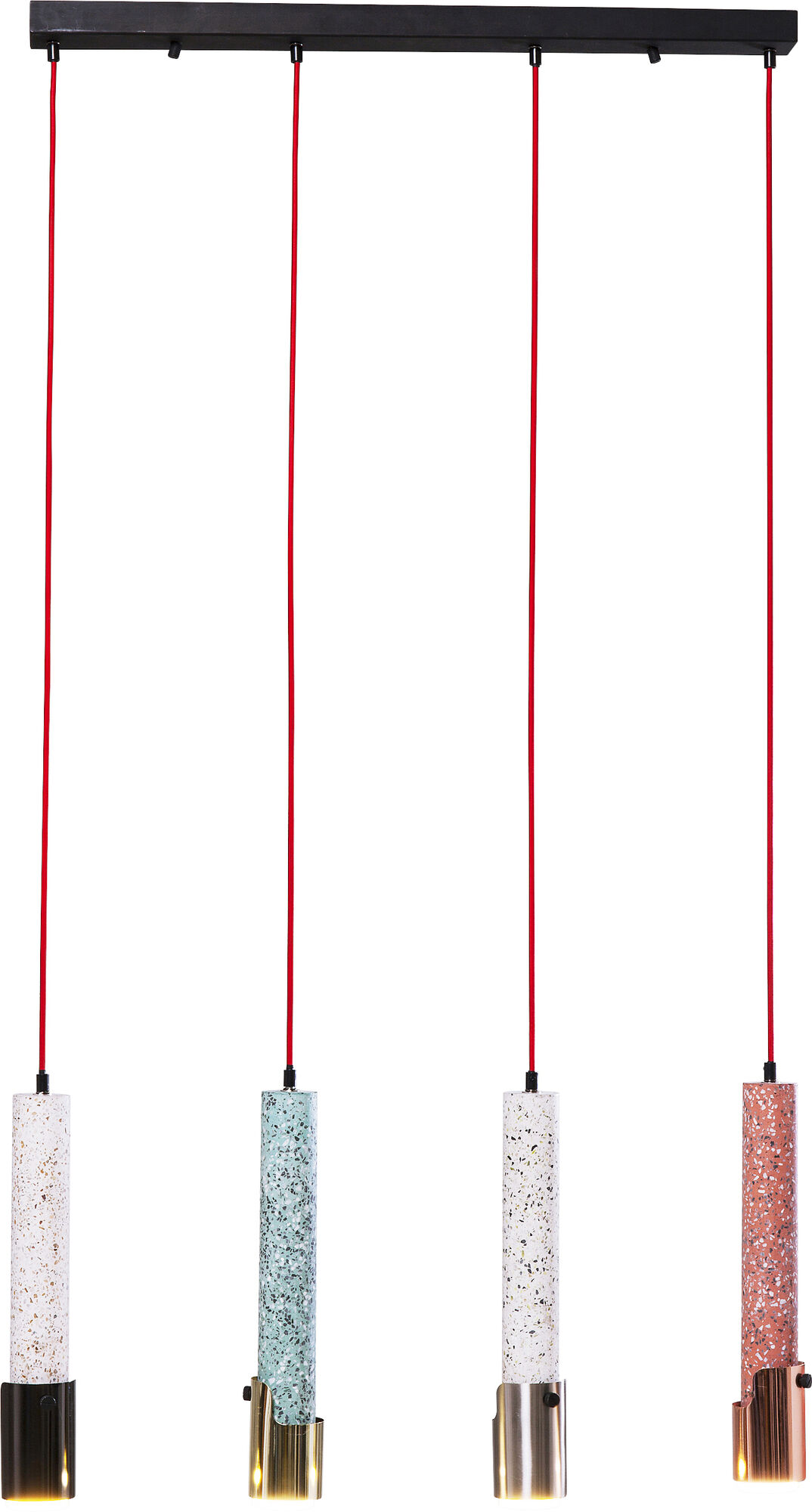 Lampa wisząca 4-punktowa lastriko 83x150 cm – obraz-1