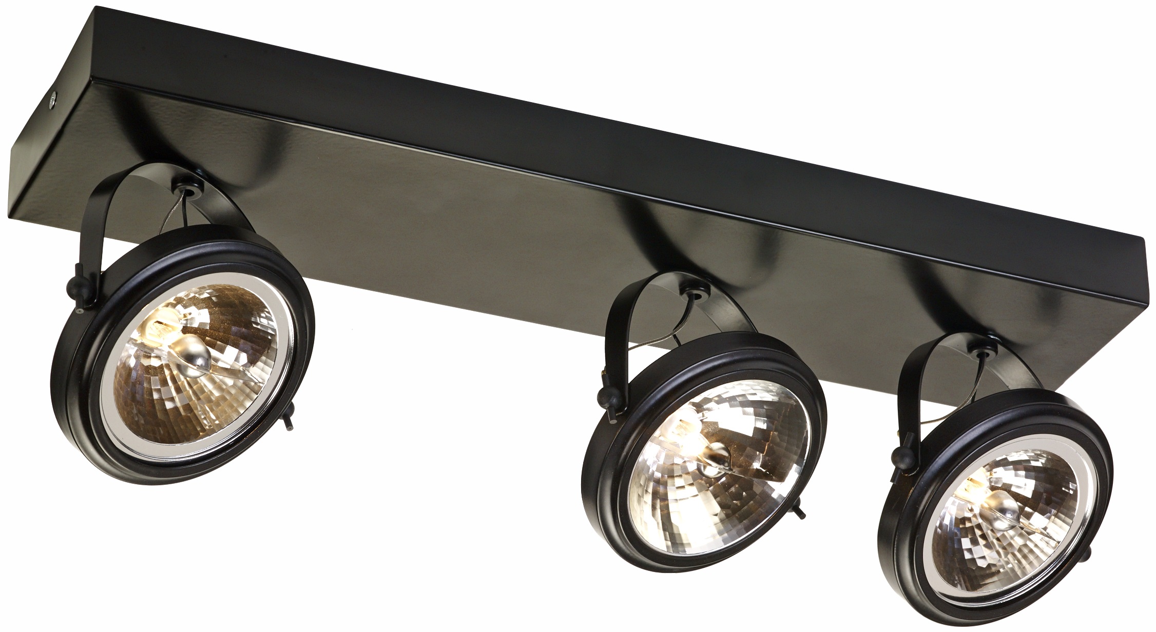 Lampa wisząca Visio asymetryczna 50x17 cm brązowa – obraz-1