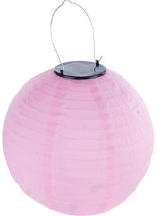 Lampion LED Solar Power 25 cm jasnoróżowy – obraz-1
