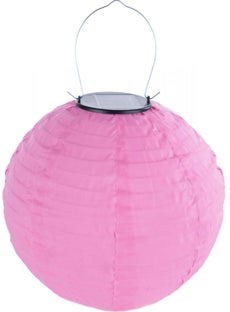 Lampion LED różowy 41 cm – obraz-1