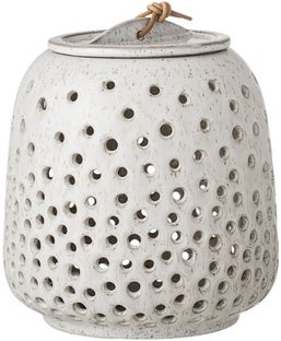 Lampion Lee Ø16x17 cm biały – obraz-1