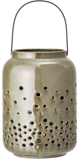 Lampion Stein Ø18x27 cm zielony – obraz-1