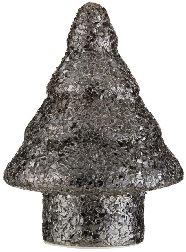 Lampka świąteczna LED czarna Ø17x23 cm – obraz-1