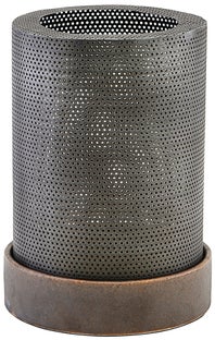 Latarenka Bash Ø13x18 cm cynk antyczny – obraz-1