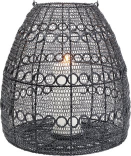Lantern Hayat Black 37cm – Imagen-1.