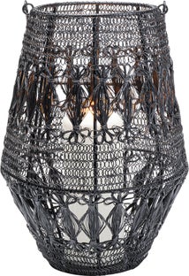 Farol Hayat negro 33cm – Imagen-1.