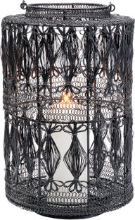 Farol Hayat negro 37cm – Imagen-1.