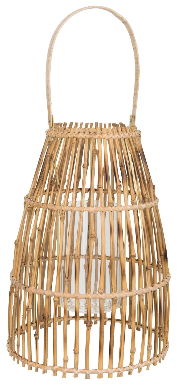 Latarenka rattanowa 33x69 cm – obraz-1
