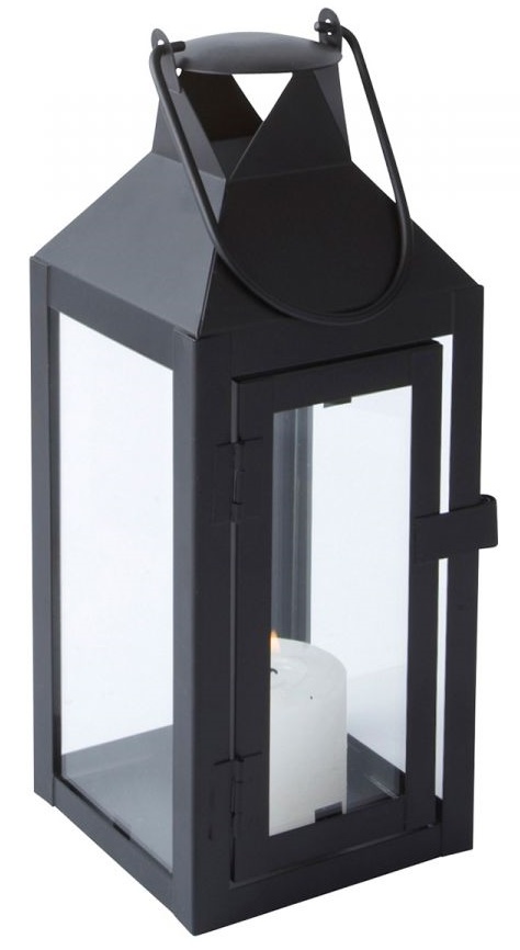 Latarenka Ignis 10x26 cm czarna – obraz-1