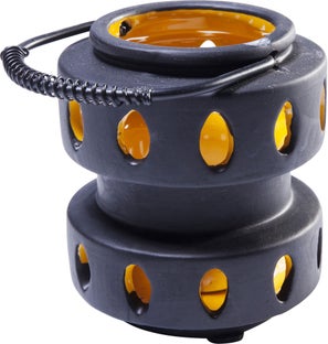 Latarenka Marrakesh Circle ∅9x10 cm czarna – obraz-1