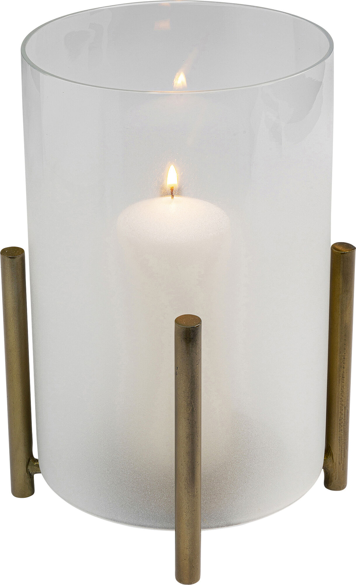 Candle Holder Pillar Steam 25cm – billede-1.