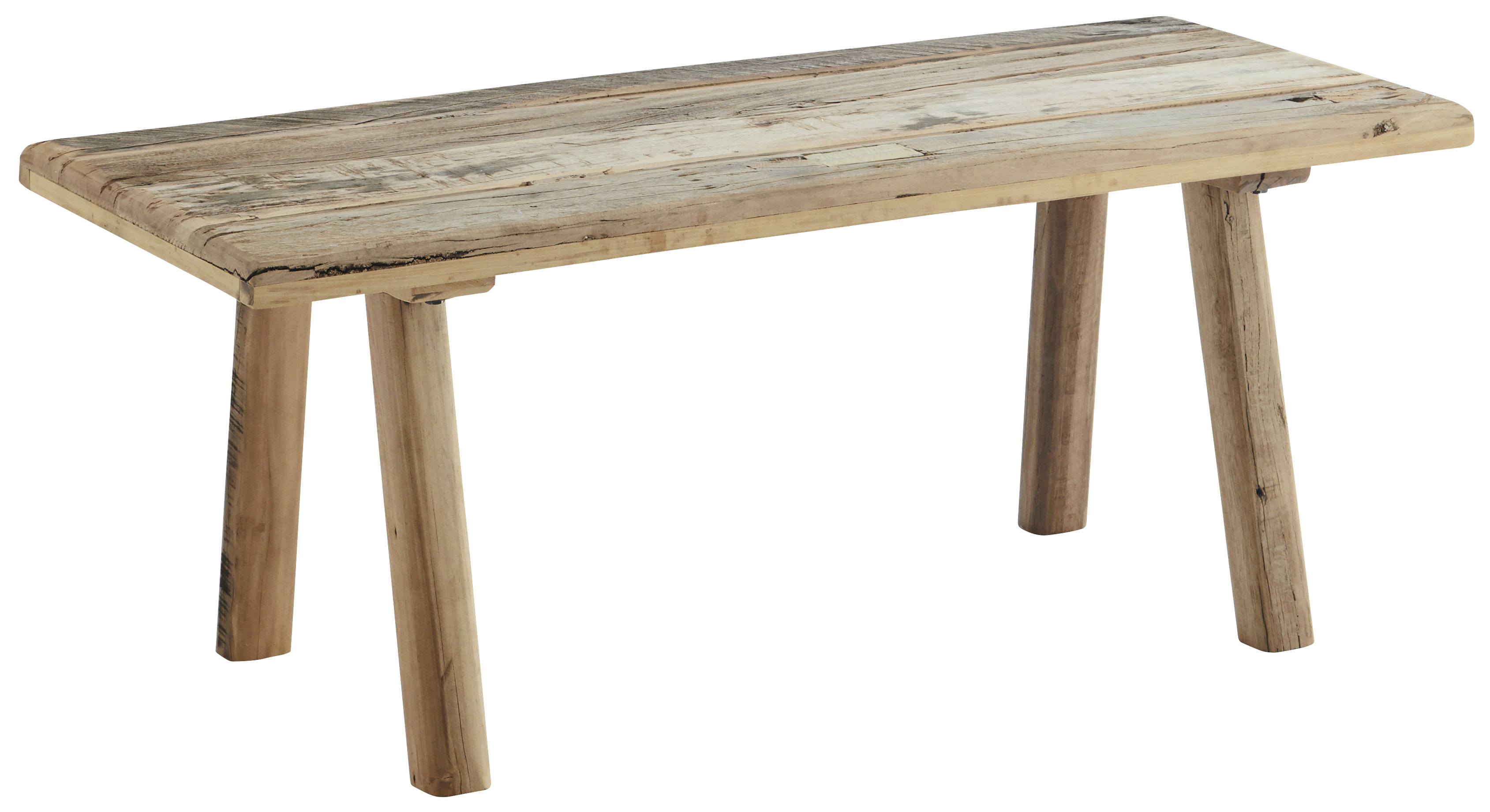 Ławka drewniana 100x40 cm  – obraz-1