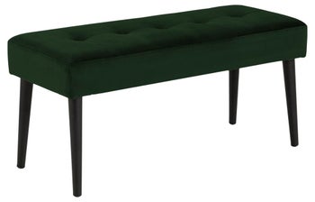 Ławka Glory tkanina Vic w kolorze leśnej zieleni 68AC FR – grafika-1.