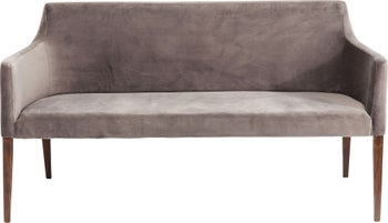 Тапицирана пейка Mode Velvet Grey – изображение-1.