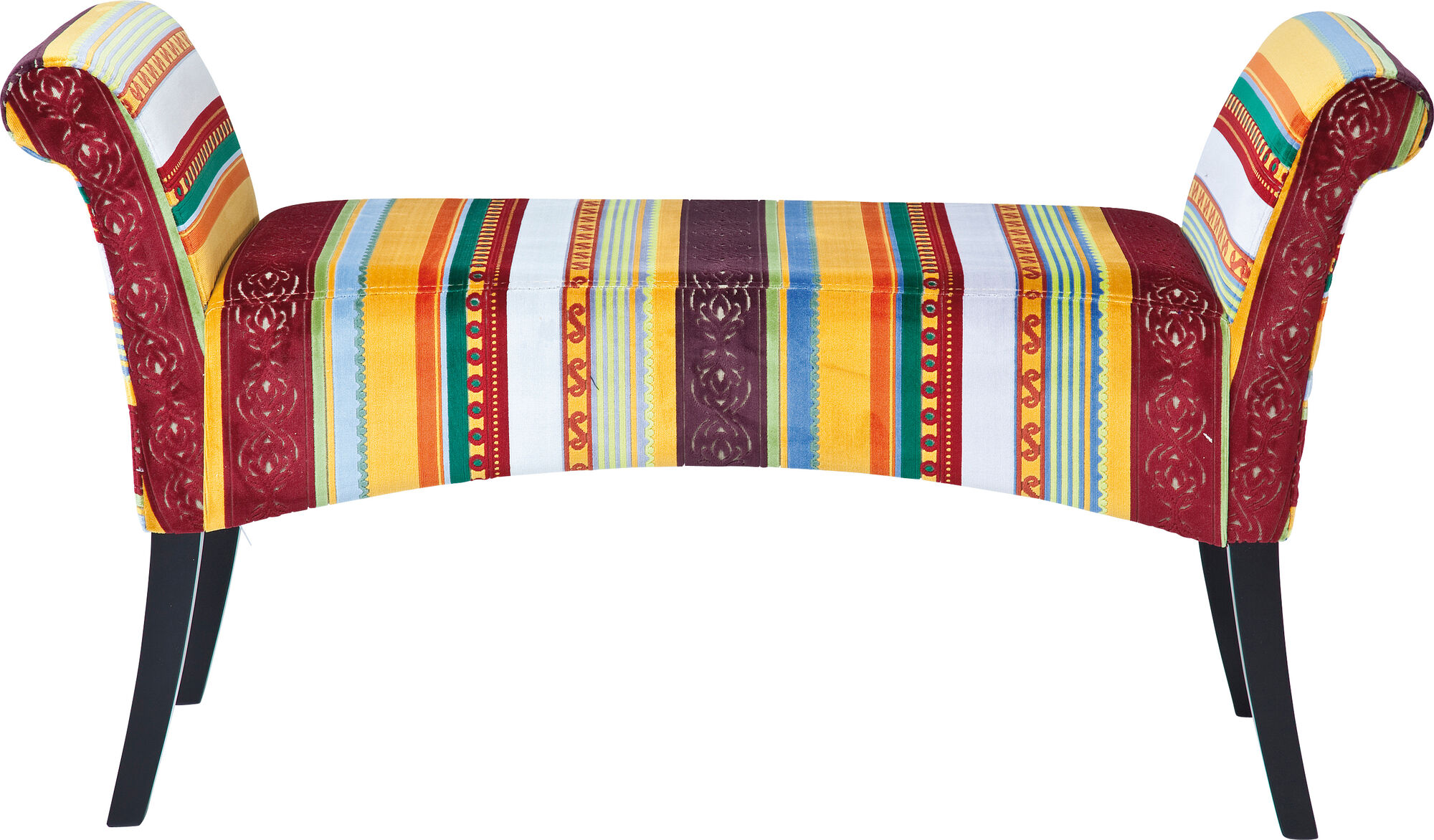 Ławka Motley Very British 110x61 cm kolorowa – grafika-1.