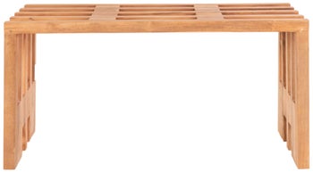 Ławka ogrodowa drewniana 90x30 cm – grafika-1.