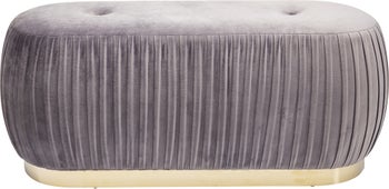 Ławka Pigalle 100x44 cm szara – grafika-1.