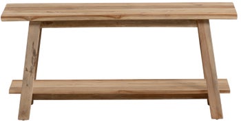 Ławka drewniana 100x32 cm – obraz-1