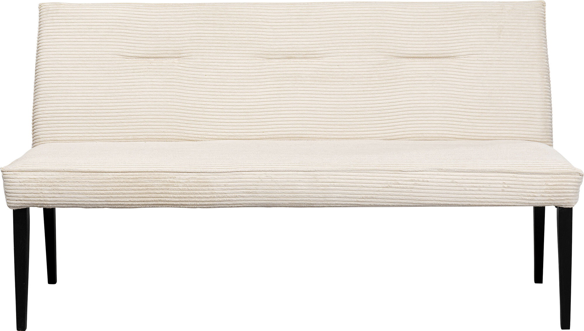 Ledro Cord bænk, creme – billede-1.