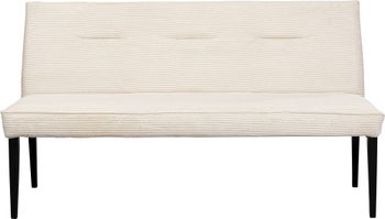 Ledro Cord bænk, creme – billede-1.