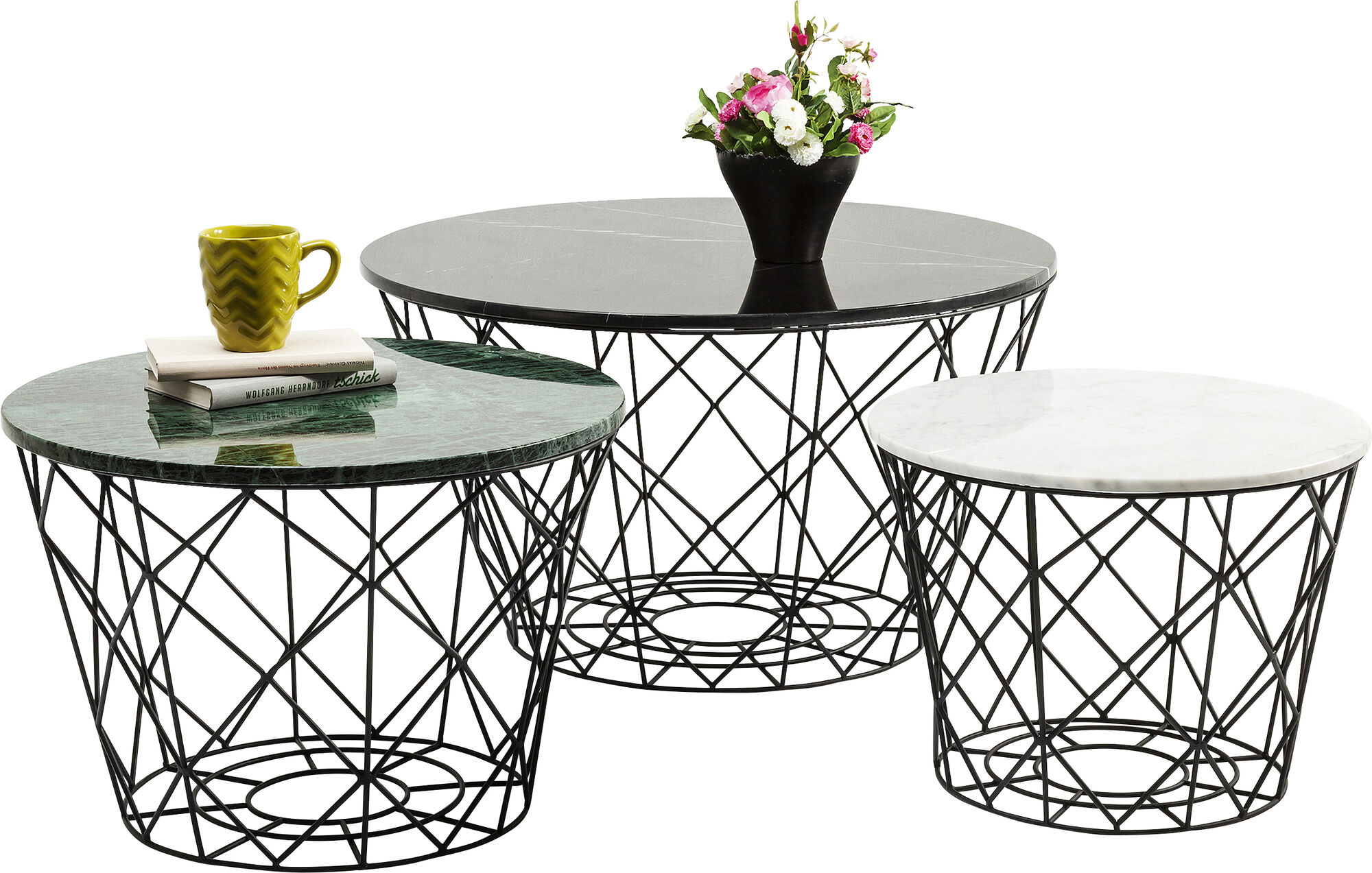 Set 3 Masute de Cafea East Round  – imagine-1.