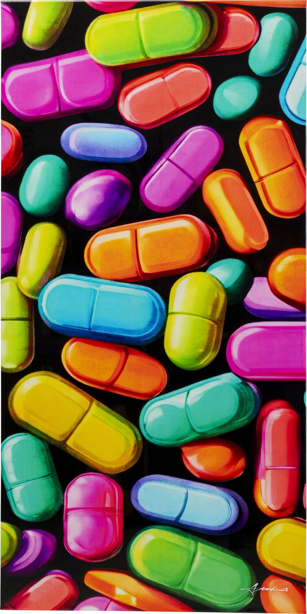 Colore Pastilla Vászonkép 70x140cm – kép-1.