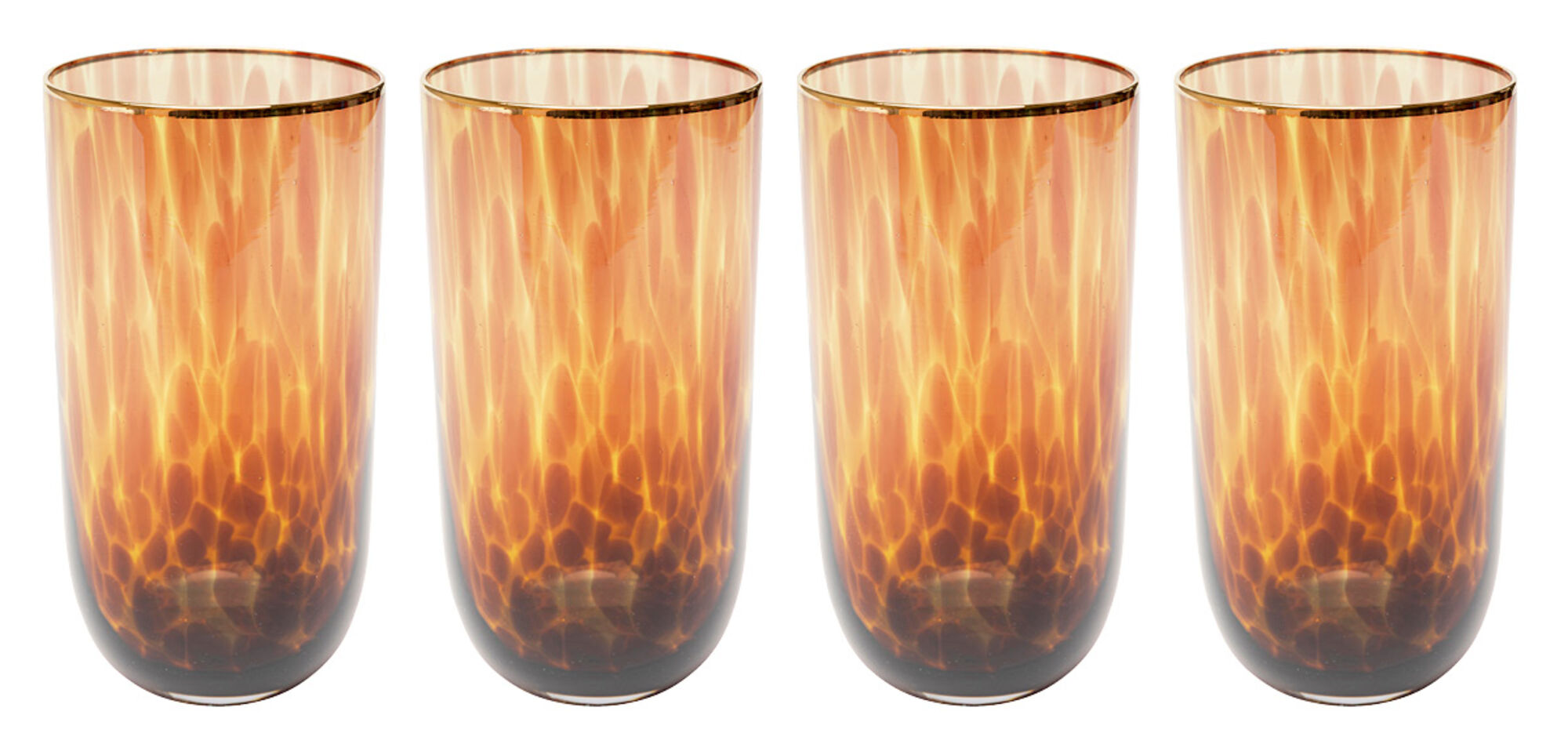 Vaso largo Caramel 16cm (4/piezas) – Imagen-1.