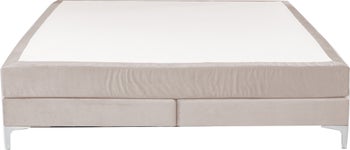 Baza Pat Boxspring Benito Crem 160x200 cm – imagine-1.