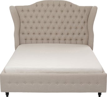 Cama City Spirit Linen natural 160x200cm – Imagen-1.