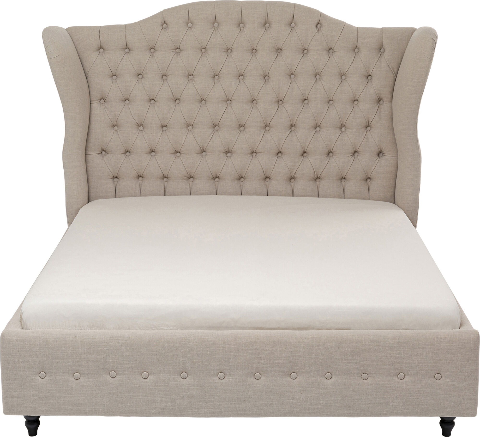 Cama City Spirit Linen natural 180x200cm – Imagen-1.