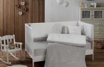 Луксозен бебешки спален комплект SWEET 6 части – изображение-1