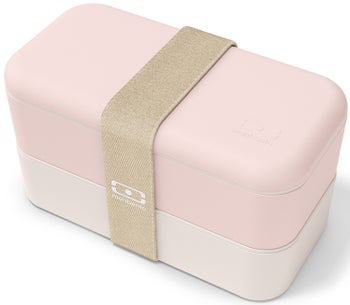 Lunchbox Bento Original 19x10 cm jasnoróżowy – obraz-1