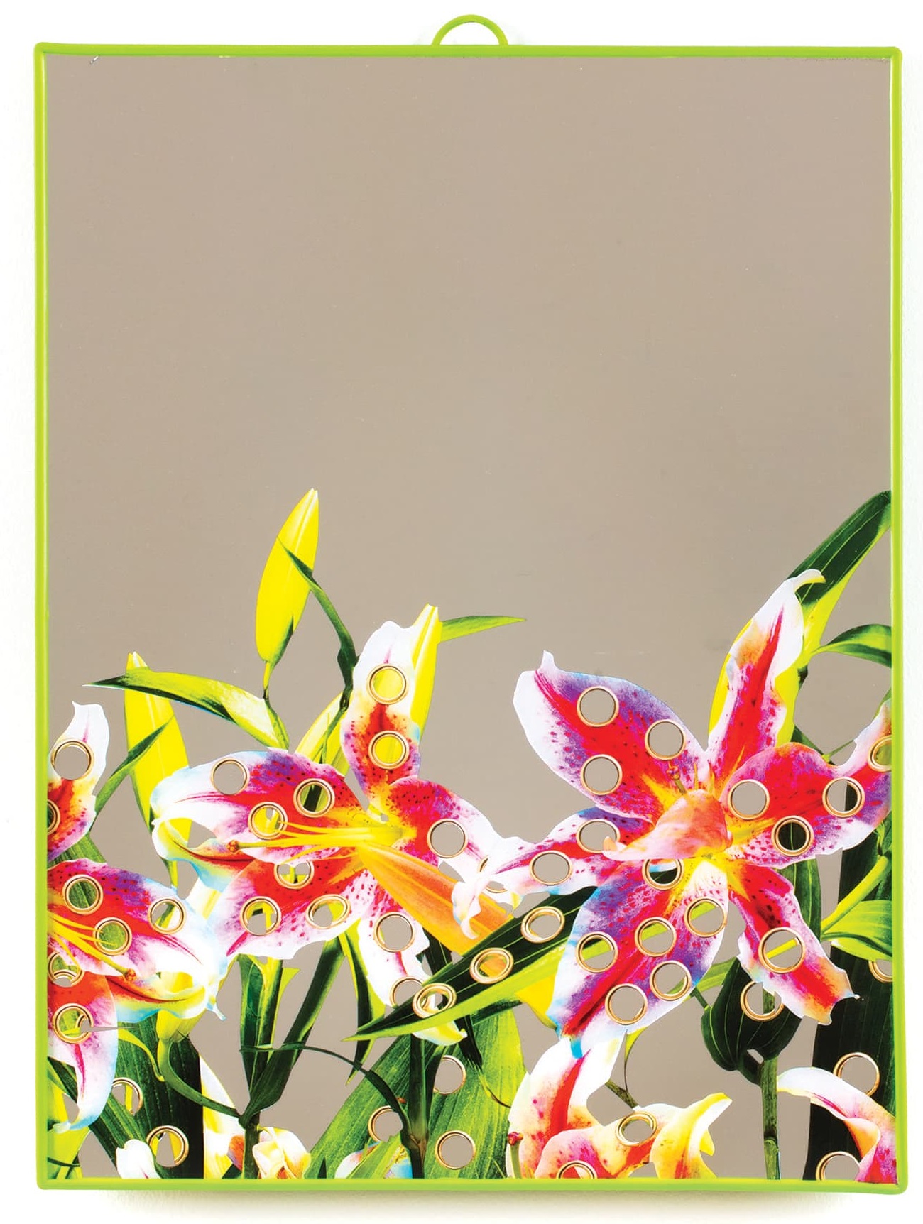 Lusterko Flowers with Holes 30x40 cm – obraz-1