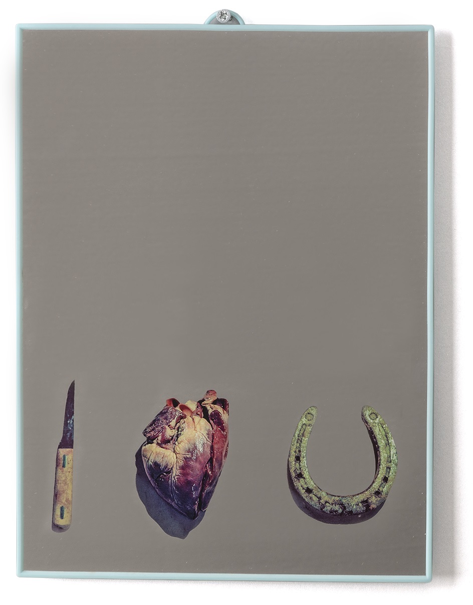 Lusterko I Love You 23x30 cm – obraz-1