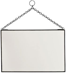 Lustro Caenas 30x20 cm czarne – obraz-1