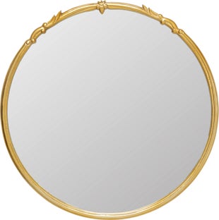 Oglinda aurie Cassandra Ø80 cm  – imagine-1.