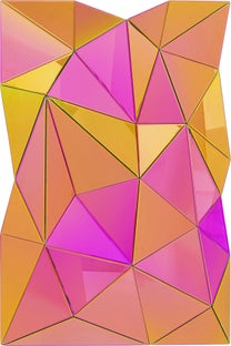 Lustro dekoracyjne nowoczesne kolorowe 80x120 cm – obraz-1