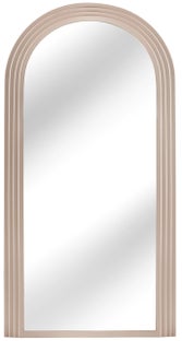 Nowoczesne lustro szarobeżowe Invicta Interior do salonu – grafika-1.