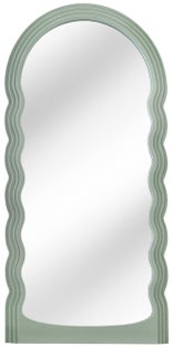 Lustro duże nowoczesne zielone szałwiowe z poliuretanu – grafika-1.