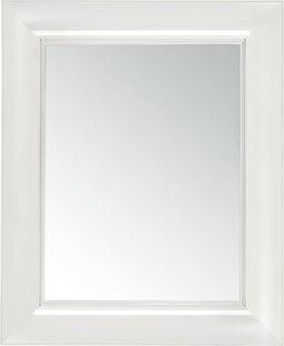 Lustro z ramą z tworzywa sztucznego 65x79 cm transparentne kryształowe – obraz-1