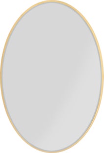 Spegel Jetset Oval Guld, 94x64cm – bild-1.