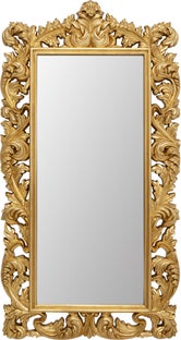 Oglinda cu rama aurie Baroque Valentina 100x190 cm  – imagine-1.