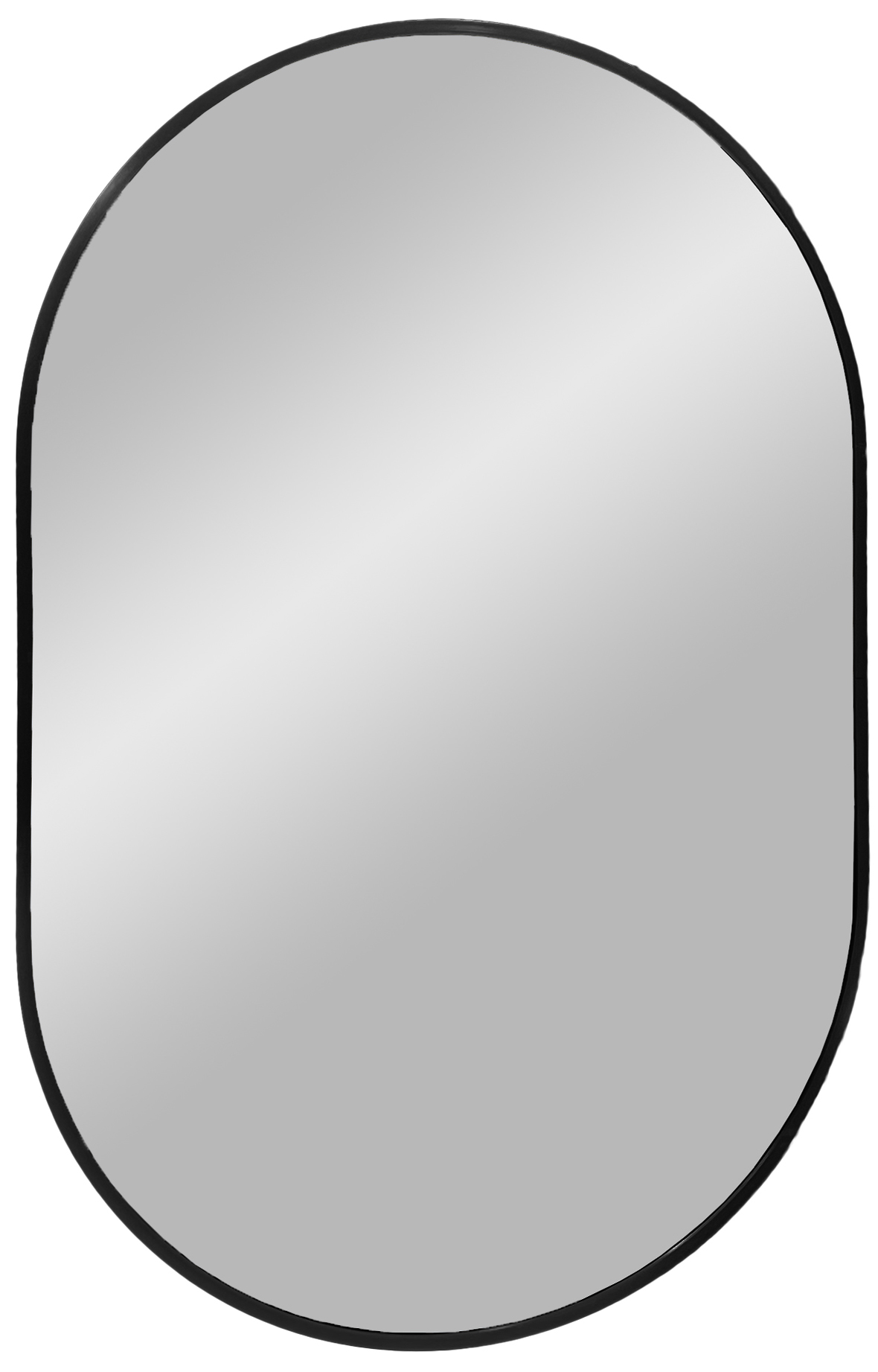 Lustro Madrid 50x80 cm czarne – grafika-1.