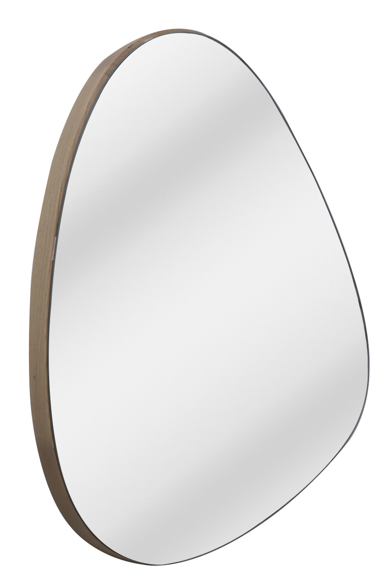 Drewniane lustro Noemi 60x72 cm naturalne w stylu nowoczesnym – grafika-1.