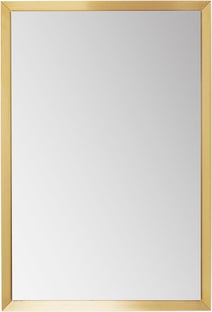 Arezzo Sárgaréz Fali Tükör 80x120cm – kép-1.