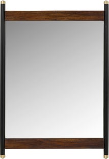 Lustro czarne 55x80 cm – obraz-1