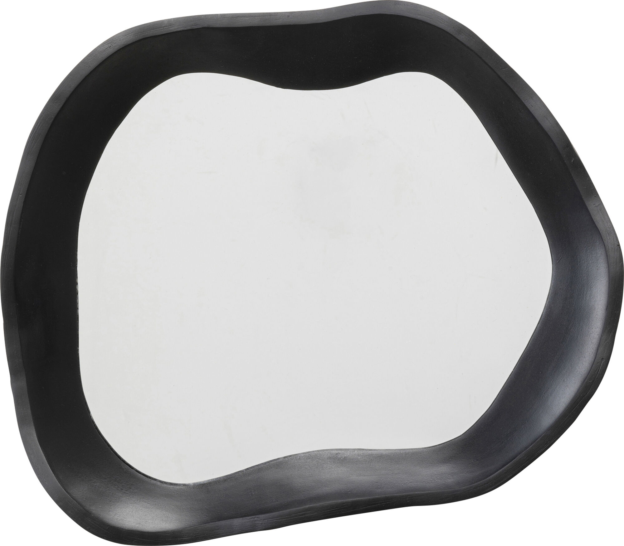 Pakabinamas veidrodis Dynamic Black 40x34cm – paveikslėlis-1.