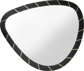 Veggspeil Planos Sort 65x77cm – bilde-1.