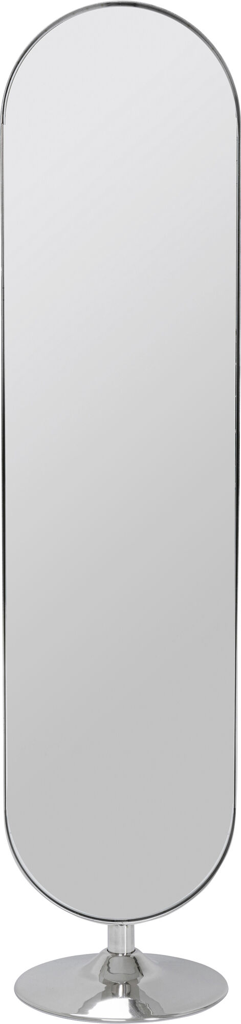 Gulvspeil Curvy Chrome Look 40x170cm – bilde-1.
